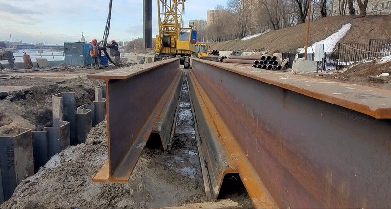 Шпунт балочный 2хЛ5-УМ+50Б4